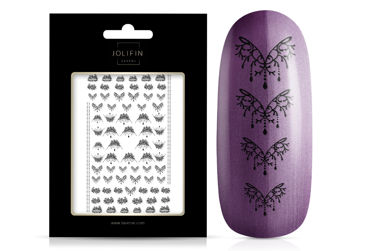 Jolifin LAVENI XL Sticker - Black 3