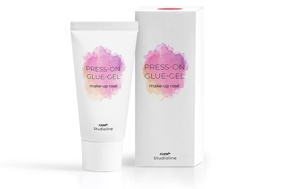 Jolifin Studioline - Press-On Glue Gel make-up rosé 50ml