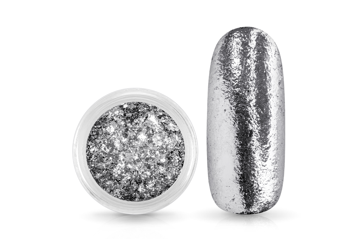 Jolifin Micro Chrome-Flakes - silver