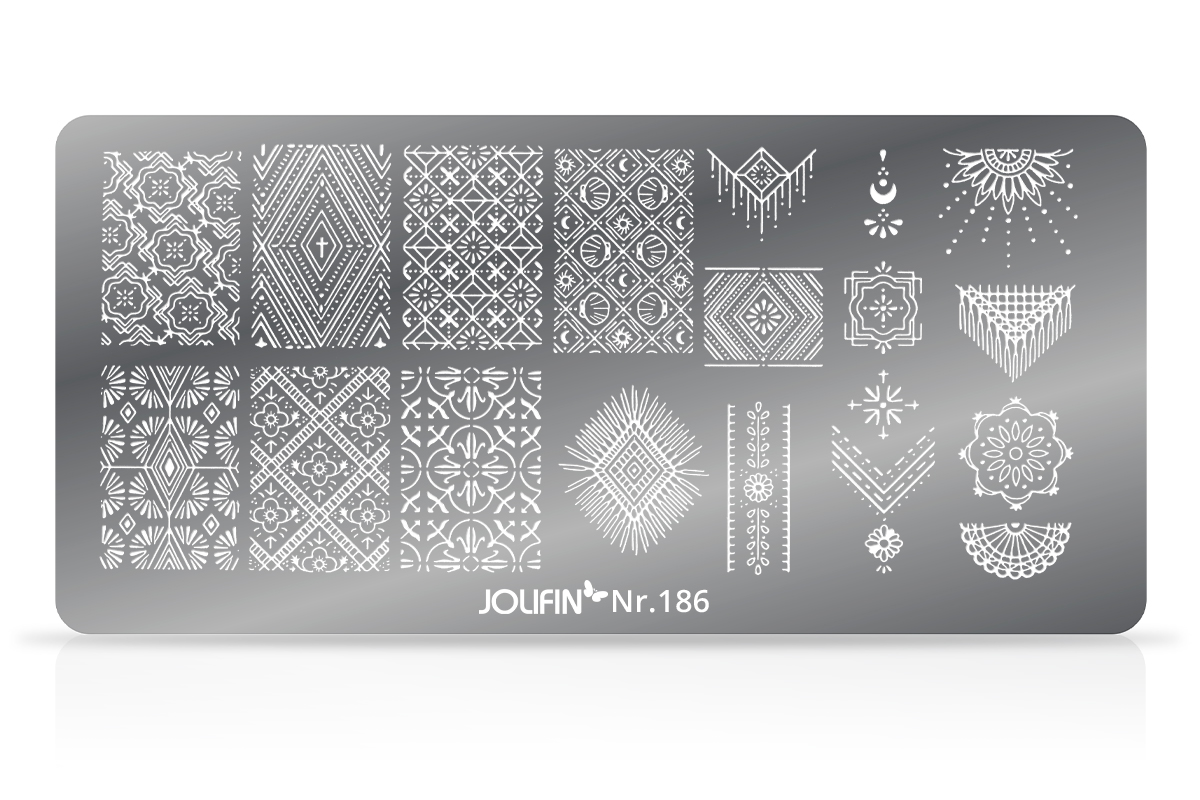 Jolifin Stamping-Schablone - Nr. 186
