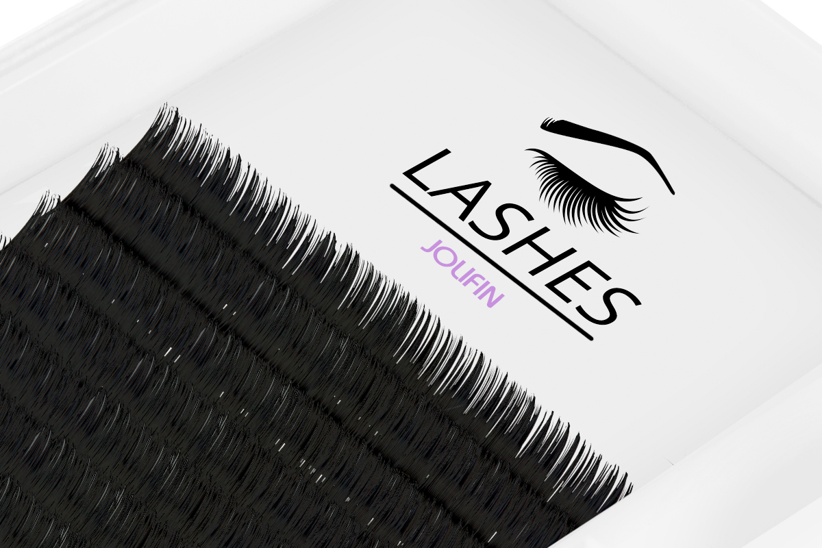 Jolifin Lashes - SingleBox 9mm - Volume D-Curl 0,05
