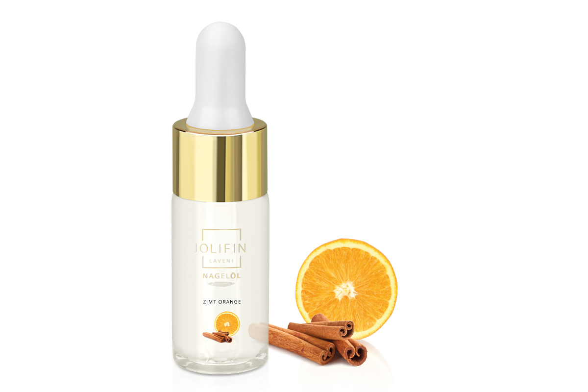 Jolifin LAVENI Nagelöl - Zimt & Orange 10ml