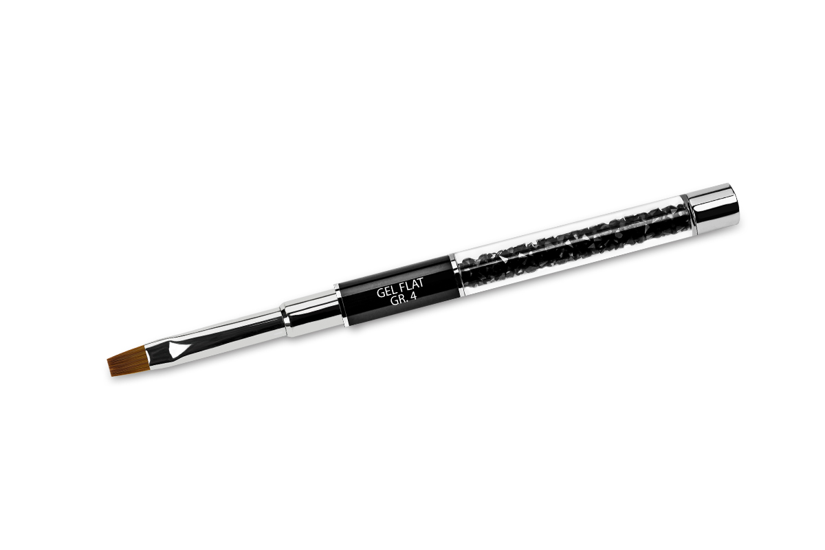 Jolifin Rockstar Pinsel - Gel flat Gr. 4
