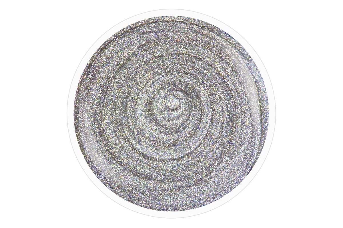 Jolifin Stamping-Lack - hologramm silver 12ml
