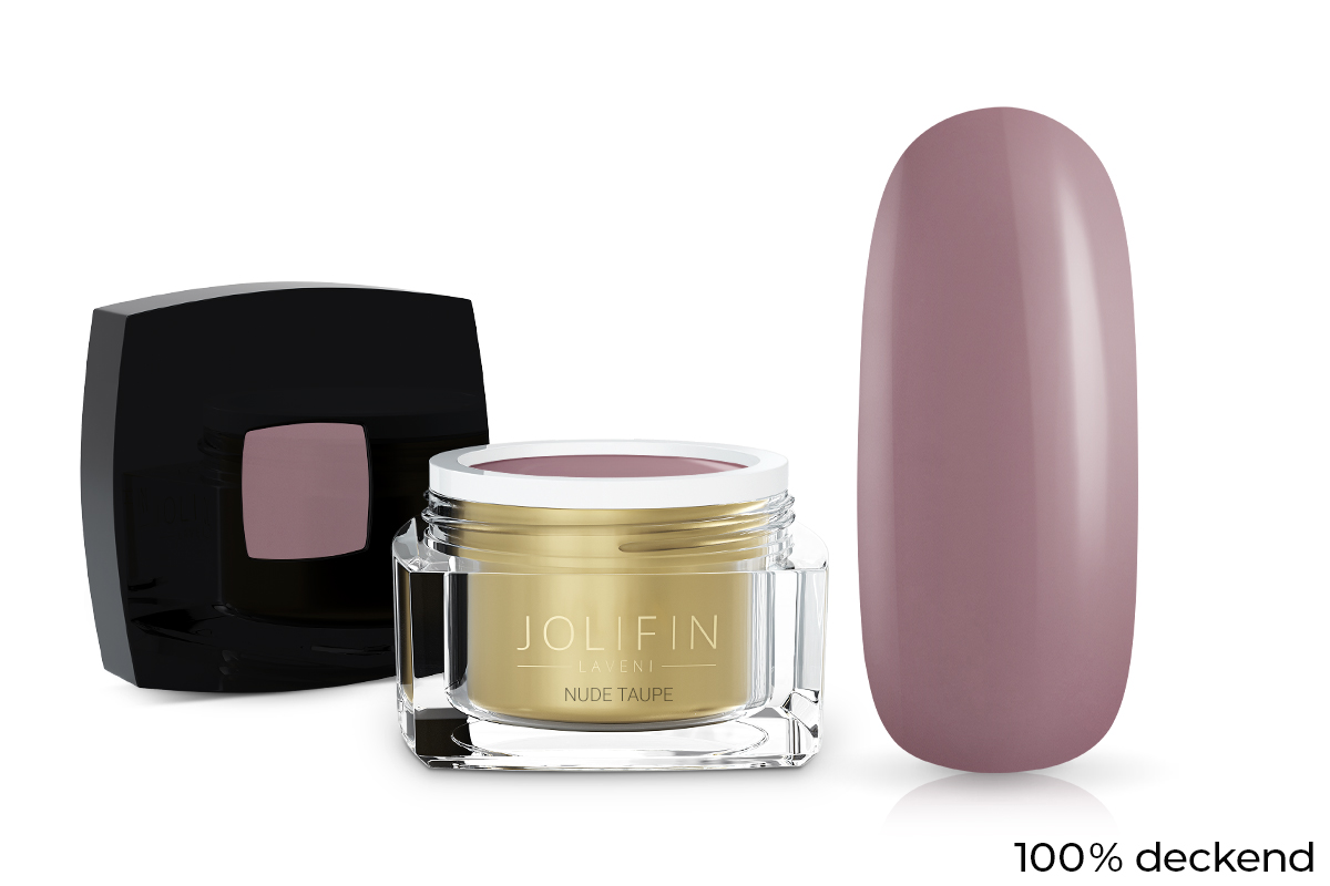 Jolifin LAVENI Farbgel - nude-taupe 5ml