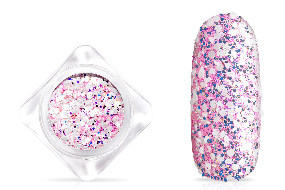 Jolifin Candy Glitter - pastell-babypink