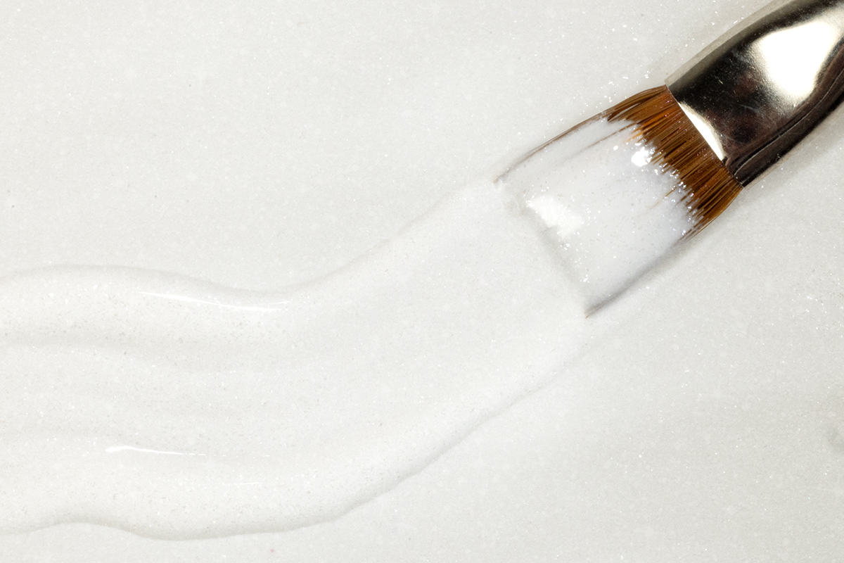 Jolifin Farbgel French-Gel white silver Glimmer 5ml