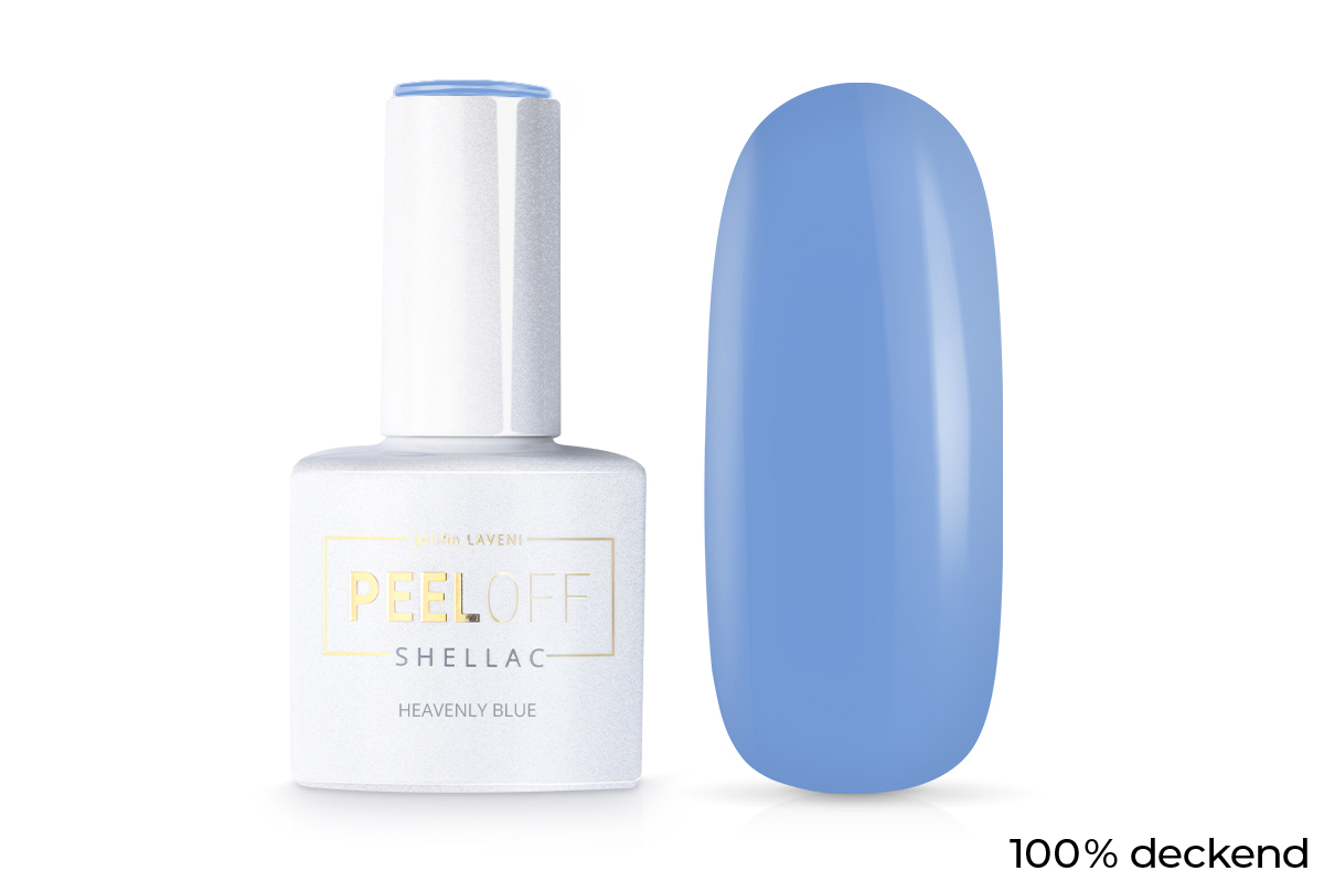 Jolifin LAVENI Shellac PeelOff - heavenly blue 10ml