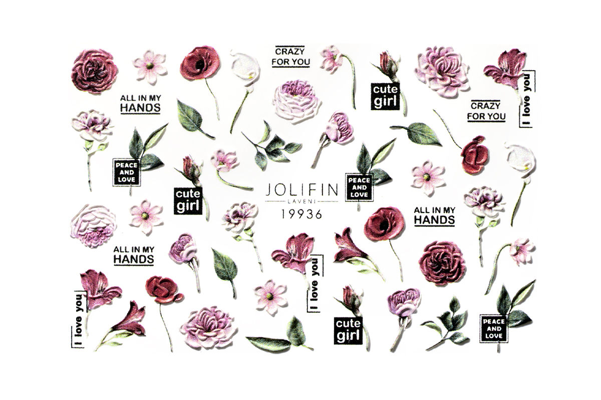 Jolifin LAVENI 3D Tattoo - Nr. 86