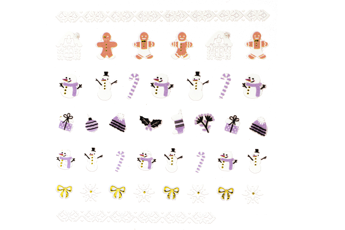 Jolifin Metallic Sticker - Christmas Nr. 1
