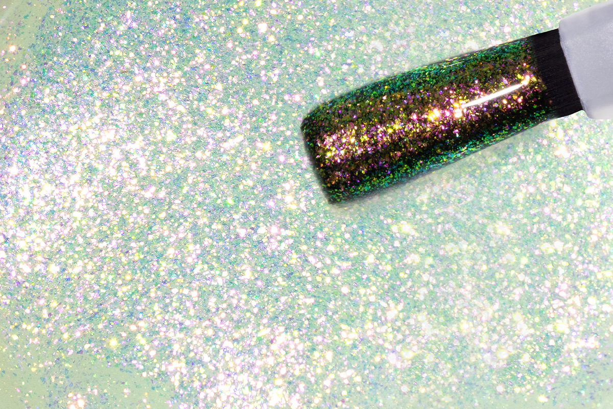 Jolifin LAVENI Shellac - white mermaid shine 10ml