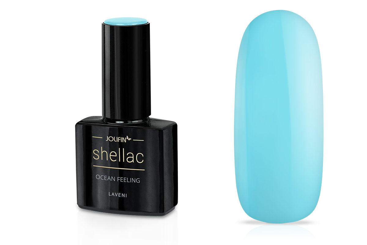 Jolifin LAVENI Shellac - ocean feeling 10ml