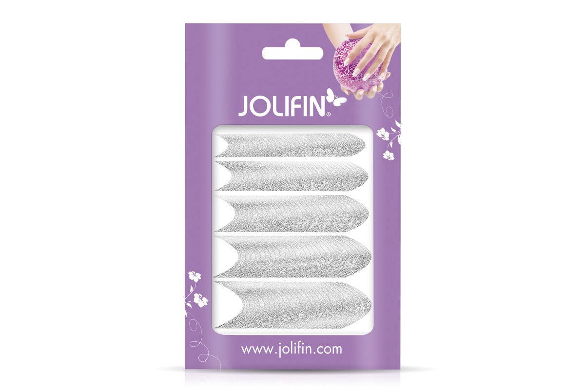 Jolifin Glitter French silver