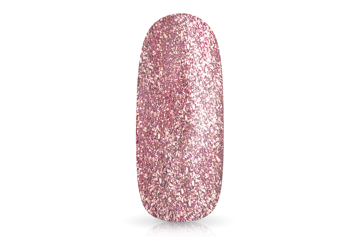 Jolifin LAVENI Farbgel - sparkle chrome rosé-gold 5ml