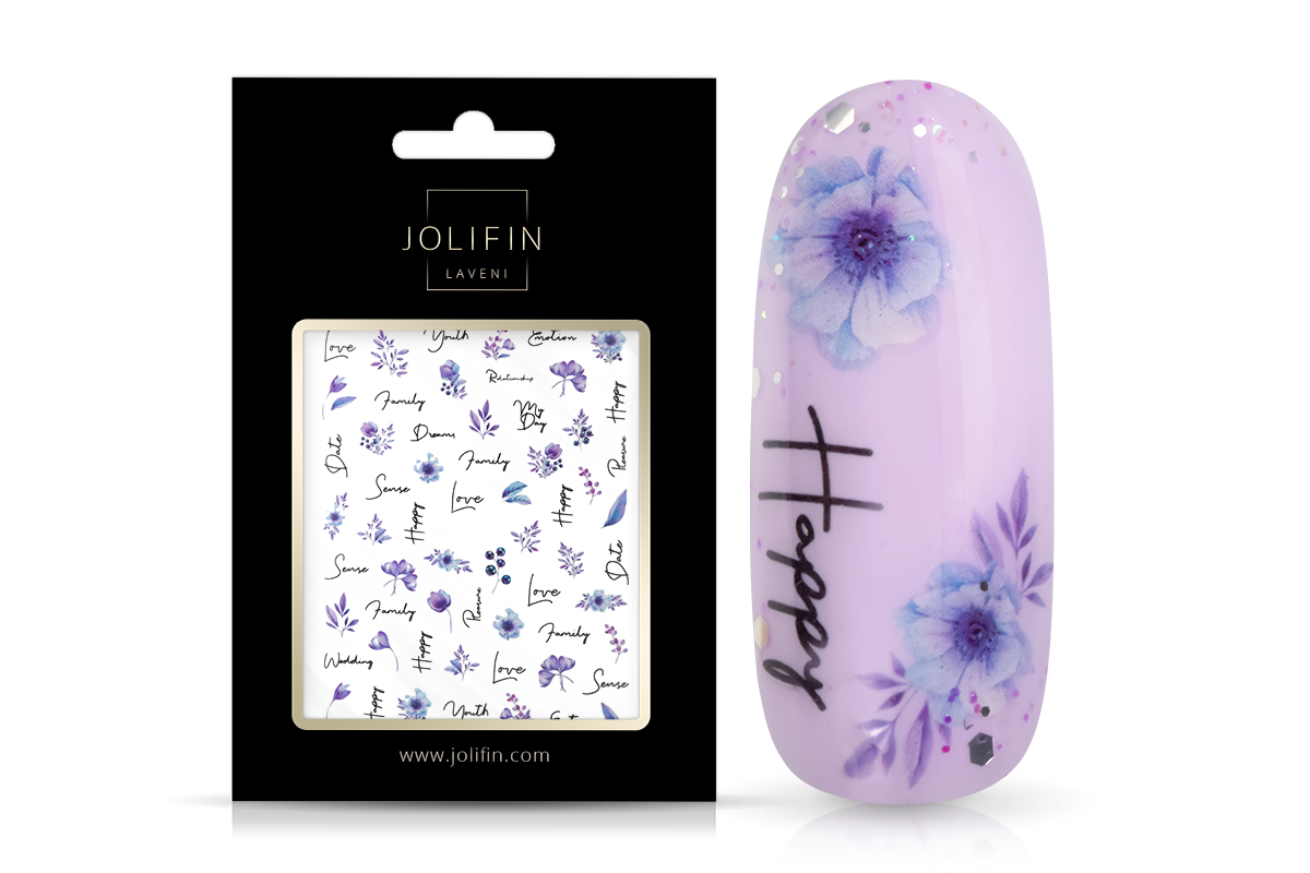 Jolifin LAVENI XL Sticker - Flowers Nr. 19