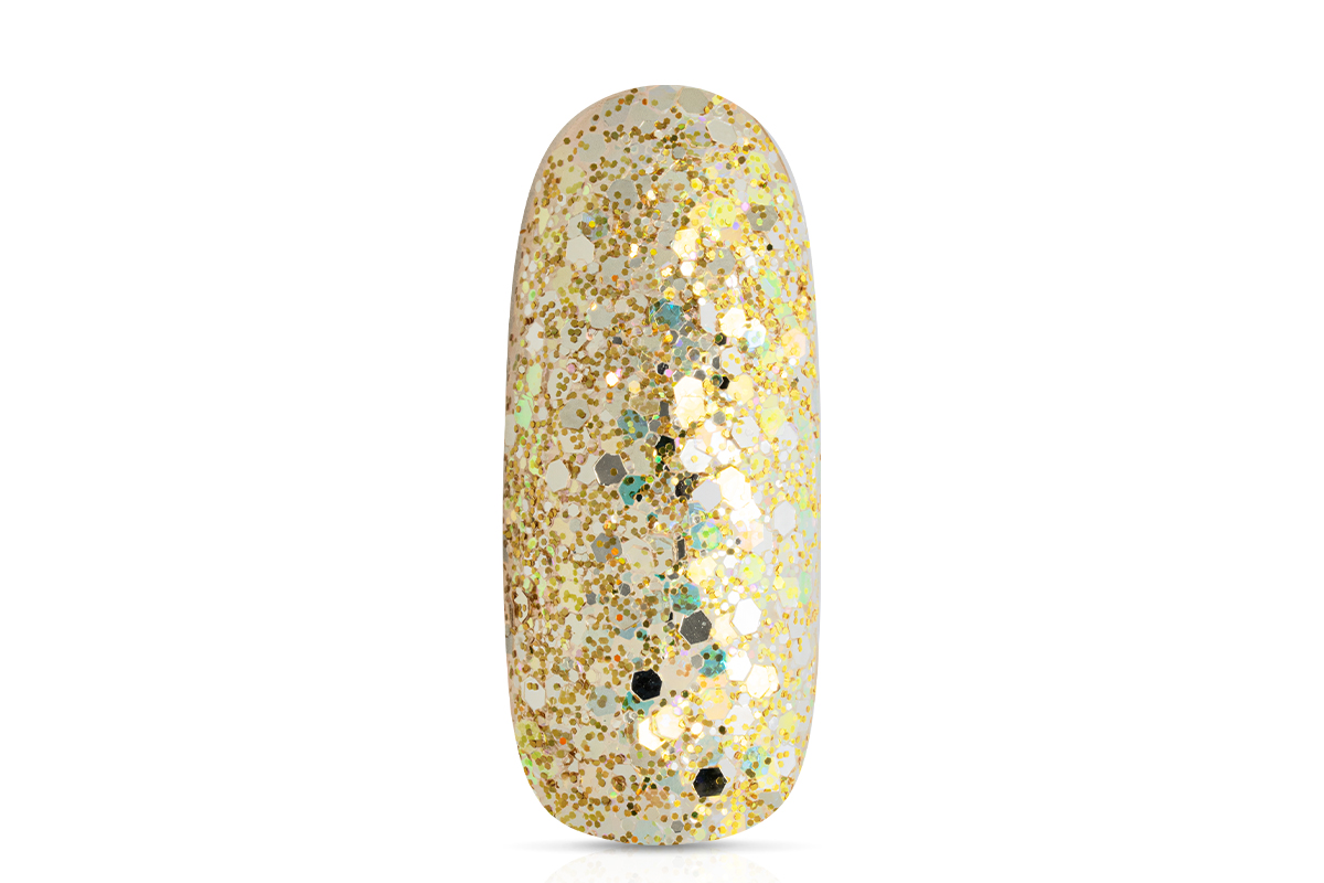 Jolifin Luxury Glitter Hologram - silver-gold