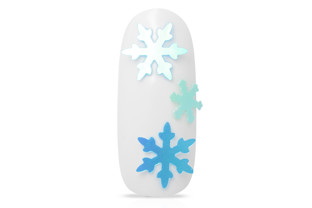 Jolifin Einleger Glitter Display XL - Snowflakes