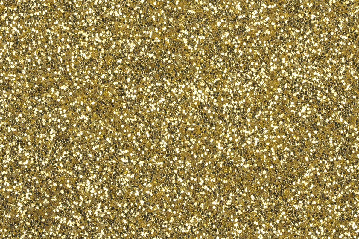 Jolifin Glitterpuder - golden star