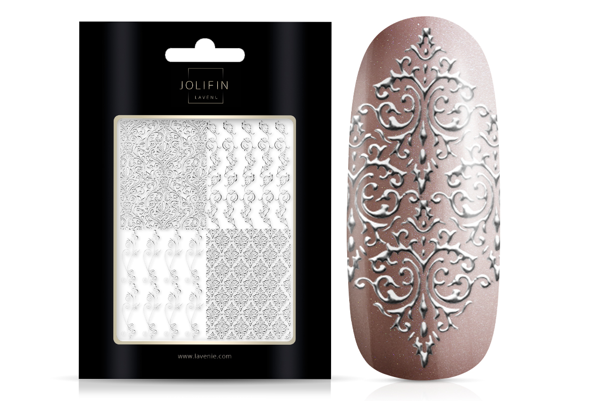 Jolifin LAVENI XL Sticker - Silver 3