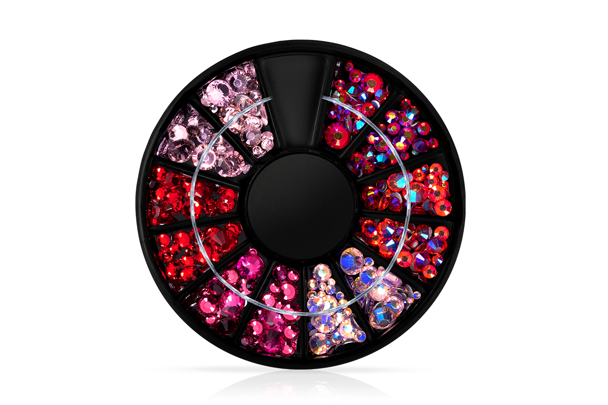 Jolifin LAVENI Rhinestone Display - red-pink