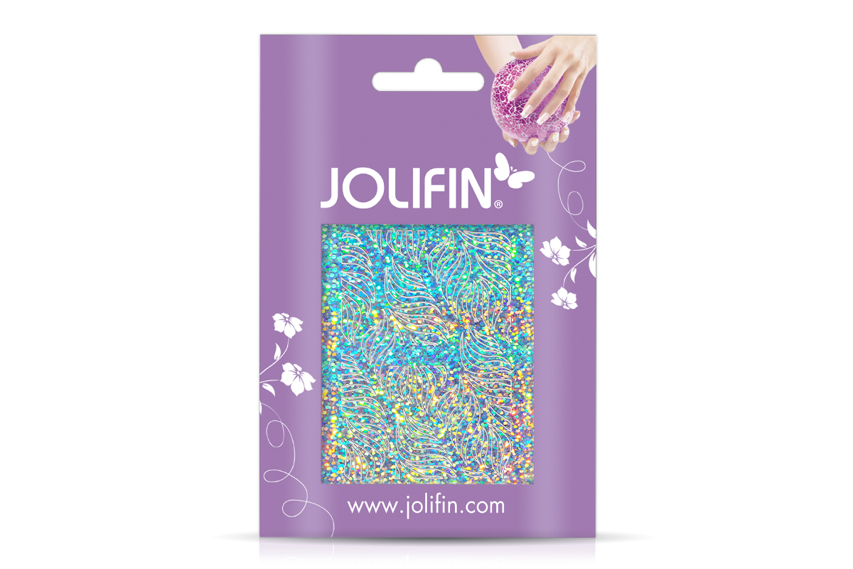 Jolifin Aurora Sticker - Waves silver Galaxy