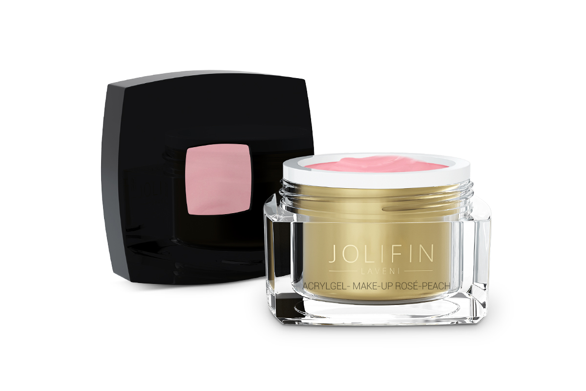 Jolifin LAVENI AcrylGel - Make-up rosé-peach 15ml