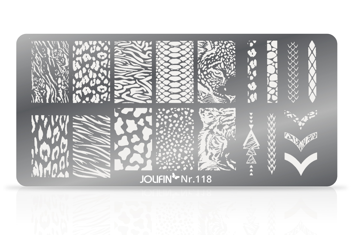 Jolifin Stamping-Schablone Nr. 118