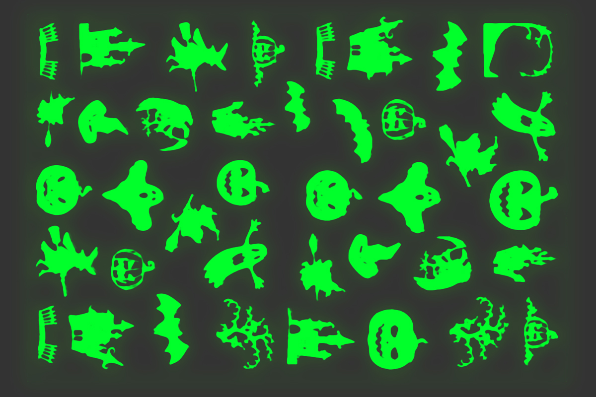 Jolifin LAVENI XL Sticker - Nightshine Halloween Nr. 10