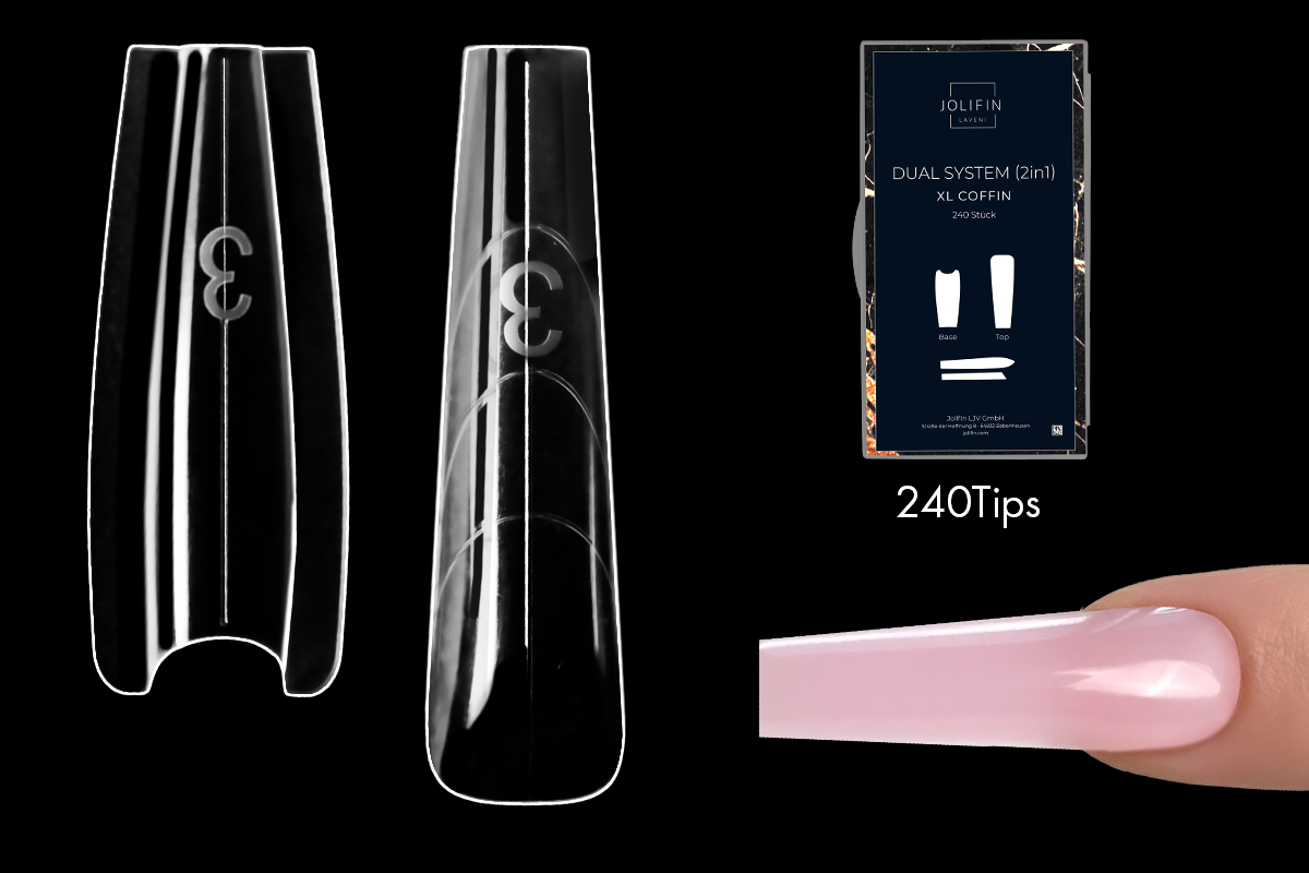 Jolifin LAVENI 240 Tipbox Dual System (2in1) - XL Coffin