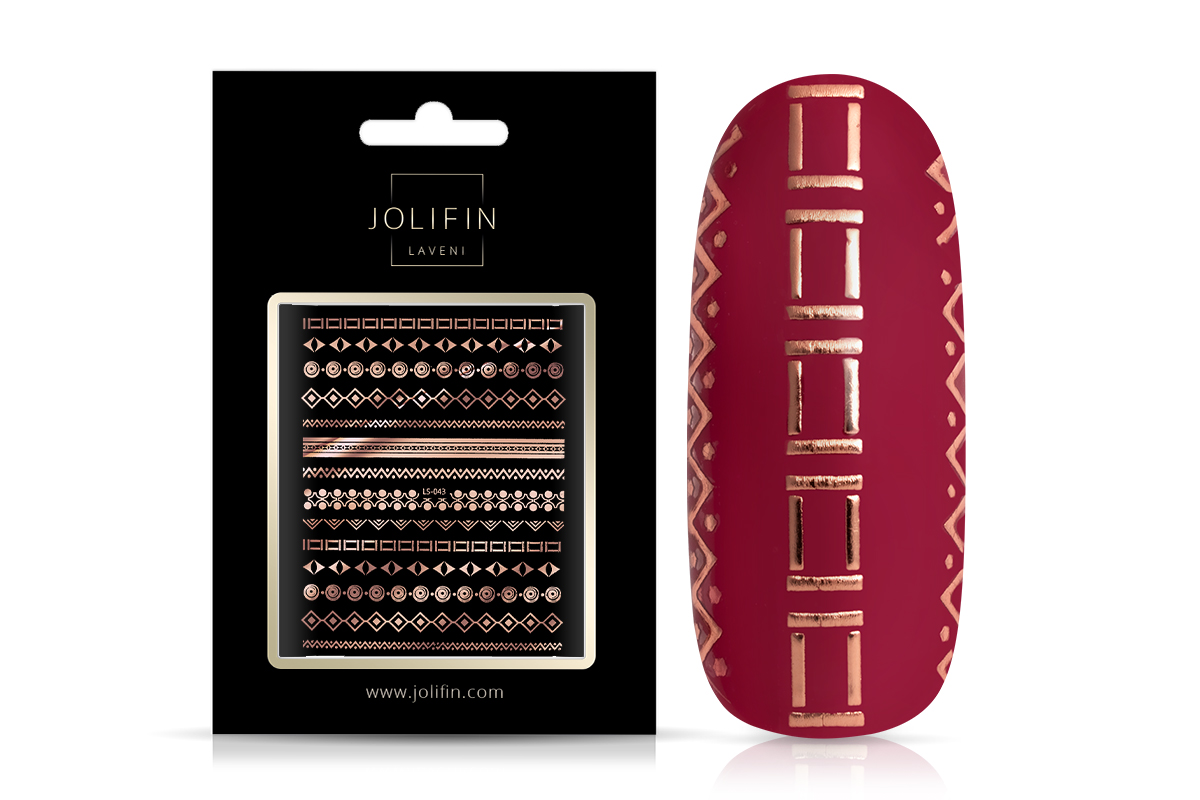Jolifin LAVENI XL Sticker - Rosé-Gold Nr. 11