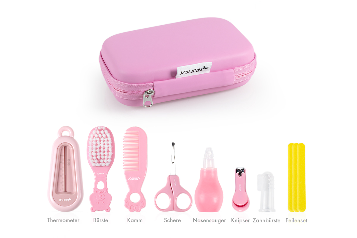 Jolifin Baby Maniküre Set - rosa