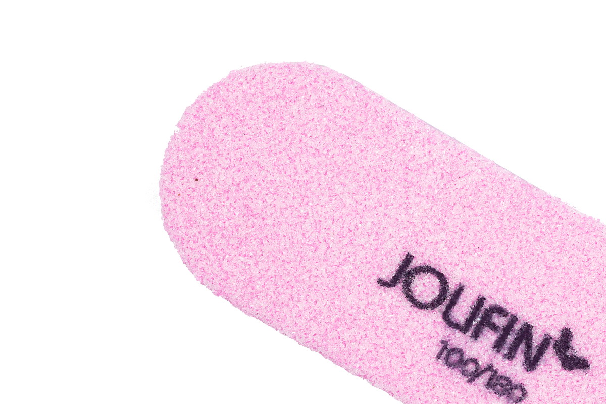 Jolifin Micro Bufferfeile 100/180 - pink & purple