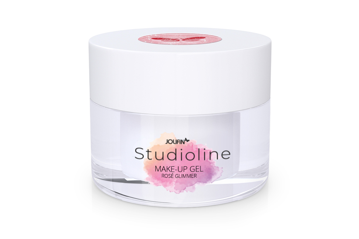 Jolifin Studioline - Make-Up Gel rosé Glimmer 5ml