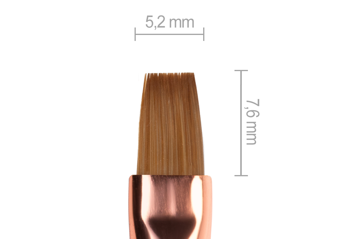 Jolifin Aurora Brush white - straight size 6