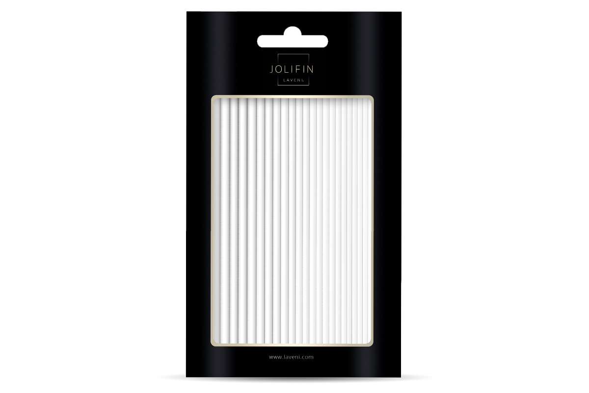 Jolifin LAVENI XL Sticker - Stripes silver