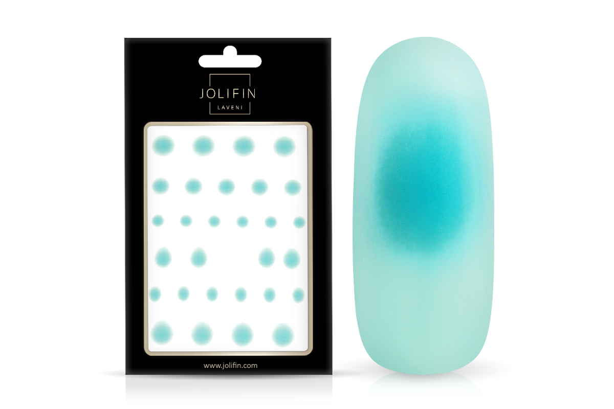 Jolifin LAVENI XL Sticker - aura pastell-blue