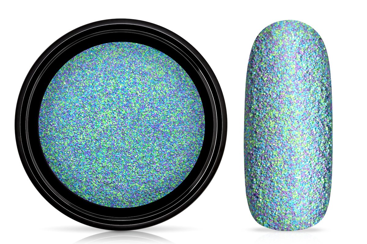 Jolifin LAVENI Matt Sugar Glitter - oceanside