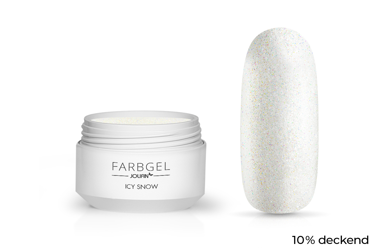 Jolifin Farbgel icy snow 5ml