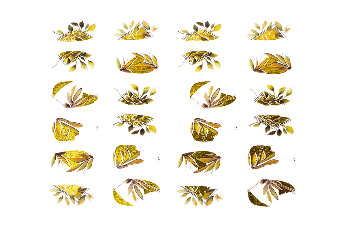 Jolifin LAVENI XL Sticker - Gold No. 60