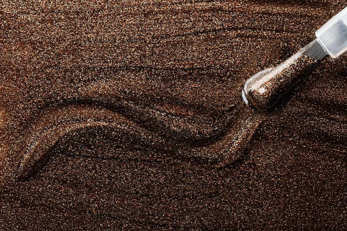Jolifin LAVENI Shellac - Cat-Eye pure-brown 10ml