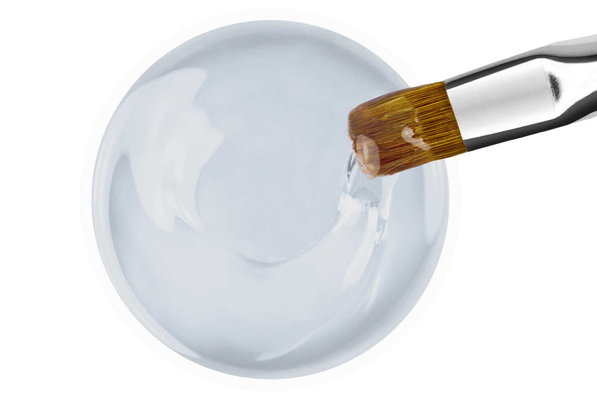 Jolifin LAVENI Refill - Fibreglass gel for stencil technique 250ml