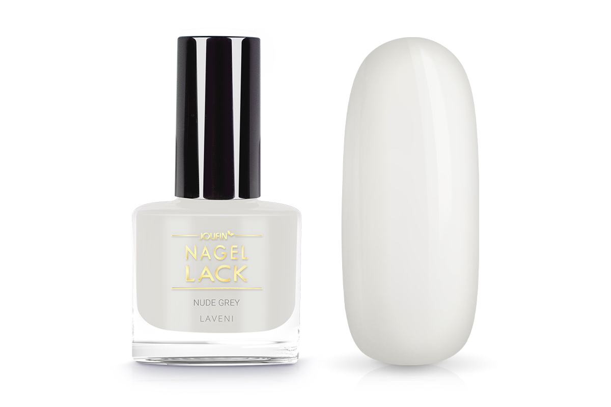 Jolifin LAVENI Nagellack - nude-grey 9ml