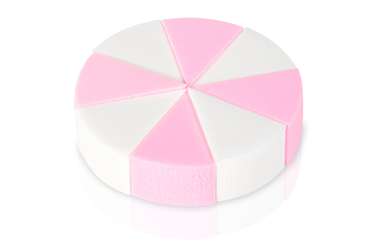 Jolifin Ombre Sponge - white & pink