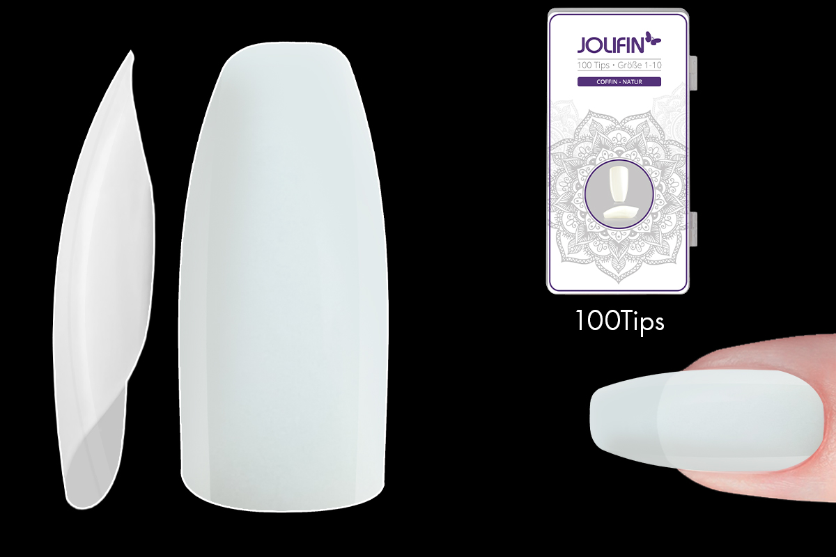 Jolifin 100er Tipbox coffin - natur