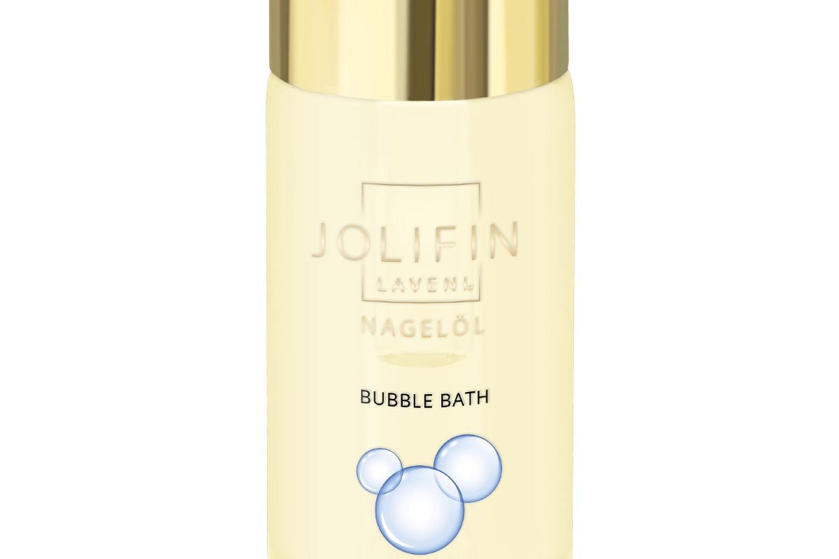 Jolifin LAVENI nail oil - bubble bath 10ml