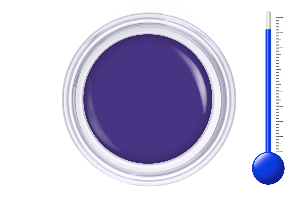 Jolifin Ombre-Gel - Thermo purple-lilac 5ml