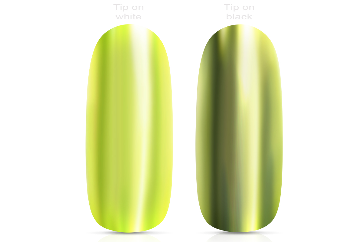 Jolifin Super Mirror-Chrome Pigment - lime green