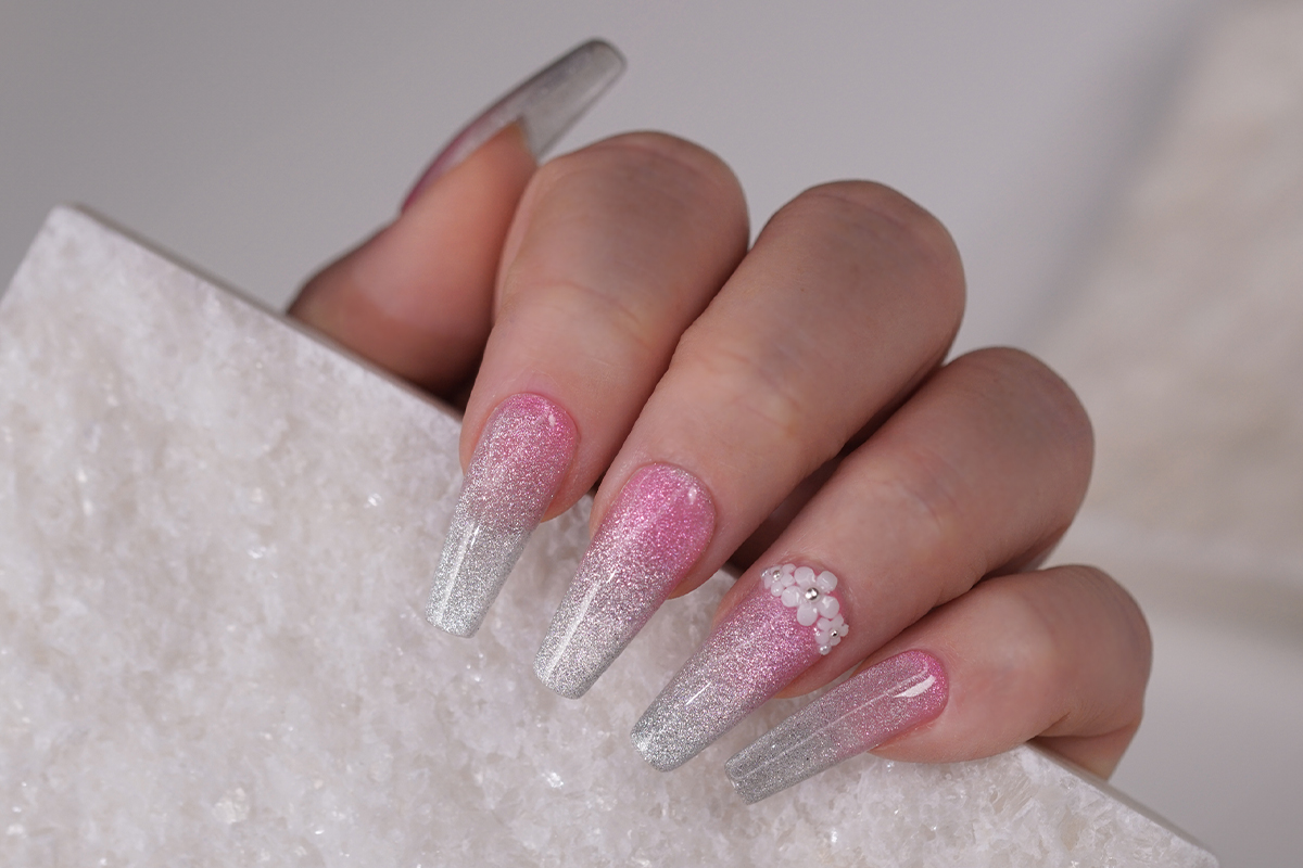 Jolifin LAVENI Shellac - Cat-Eye clear super gloss 10ml