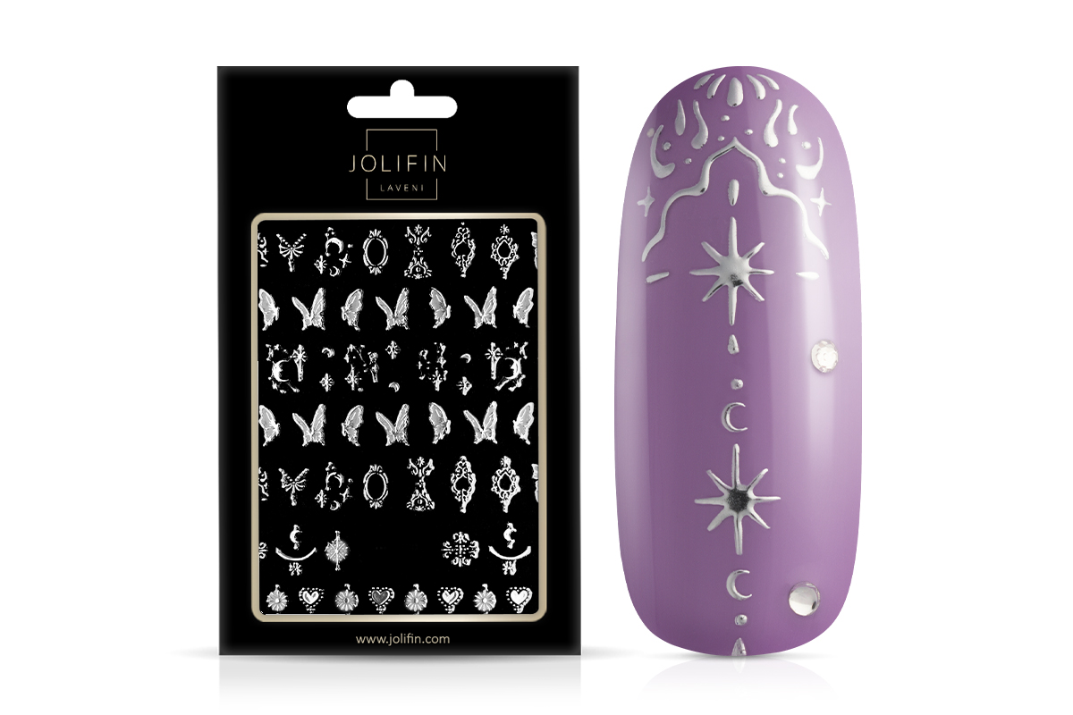 Jolifin LAVENI XL Sticker - Silver 37