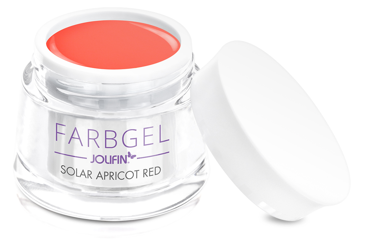 Jolifin Solar Farbgel apricot red 5ml